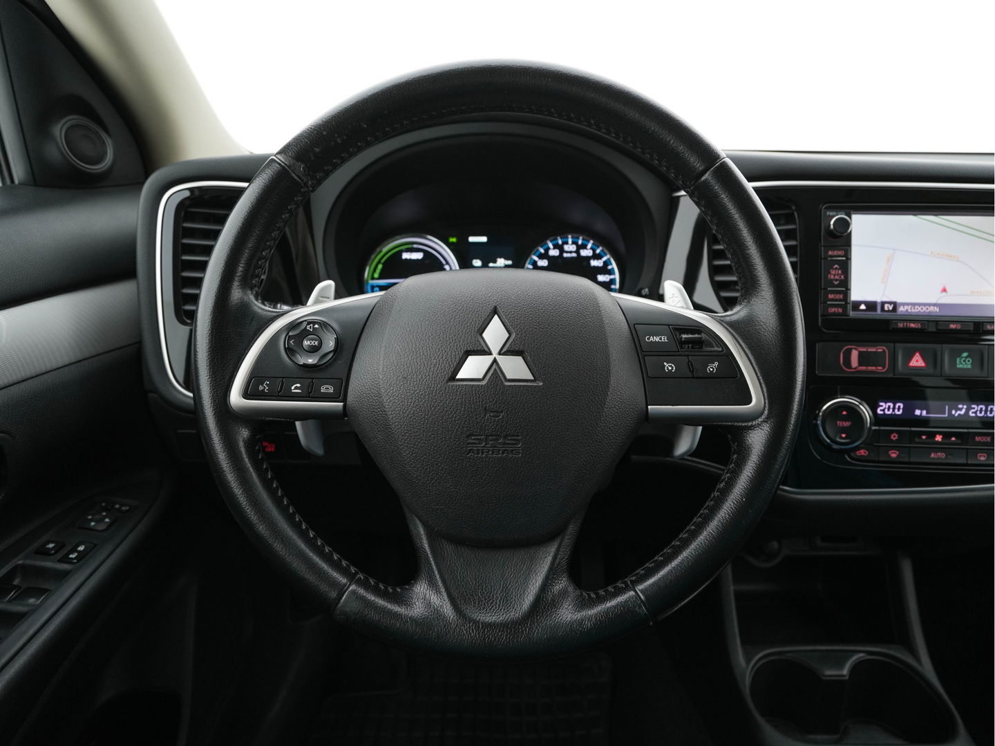 Mitsubishi Outlander 2.0 PHEV Business Edition X-Line AWD Aut. *NAVI-FULLMAP | LEATHER-FABRIC | COMFORT-SEATS | CAMERA | ECC | KEYLESS | SHIFT-PADDLES | TOWBAR | 16"ALU*