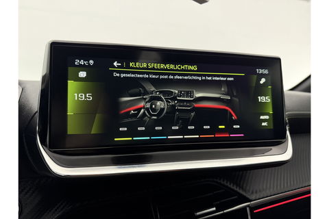 Peugeot 208 1.2 PureTech GT 131PK 360 Camera Sfeerverl. LED Carplay Clima Cruise Virtual Navi PDC 17"LMV