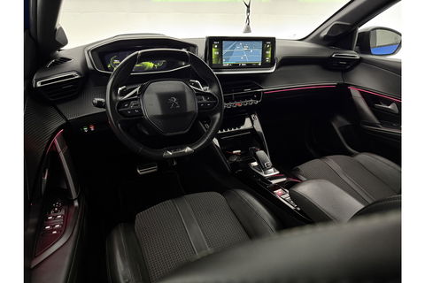 Peugeot 208 1.2 PureTech GT 131PK 360 Camera Sfeerverl. LED Carplay Clima Cruise Virtual Navi PDC 17"LMV