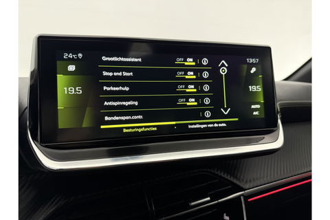 Peugeot 208 1.2 PureTech GT 131PK 360 Camera Sfeerverl. LED Carplay Clima Cruise Virtual Navi PDC 17"LMV