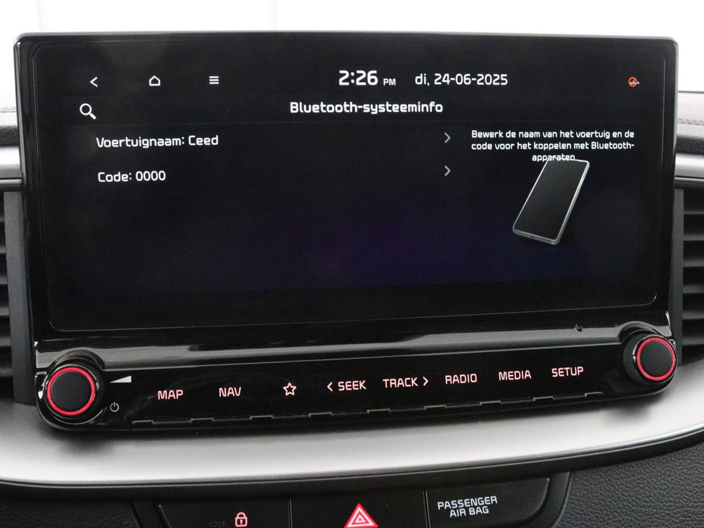 Kia Ceed 1.0 T-GDi DynamicLine | Trekhaak | Carplay | Camera | Parkeerhulp | Cruise control | Climate control | LED | Bluetooth