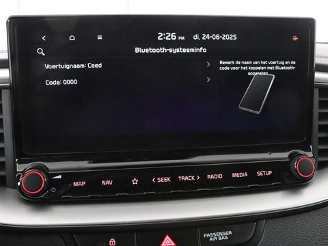 Kia Ceed 1.0 T-GDi DynamicLine | Trekhaak | Carplay | Camera | Parkeerhulp | Cruise control | Climate control | LED | Bluetooth
