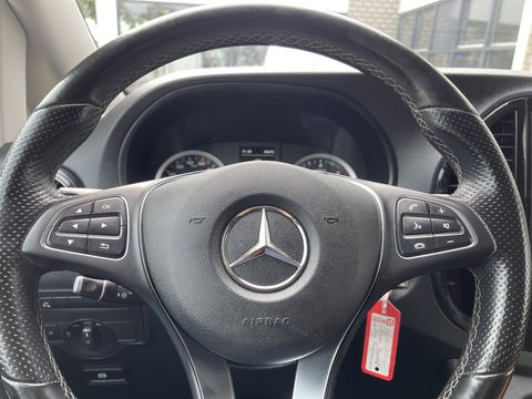 Mercedes-Benz Vito 116 CDI automaat Lang L2H1 / DC 5 persoons / vaste prijs rijklaar € 30.950 ex btw / lease vanaf € / bruin leer ! / airco / cruise / achterdeuren / trekhaak 2500 kg