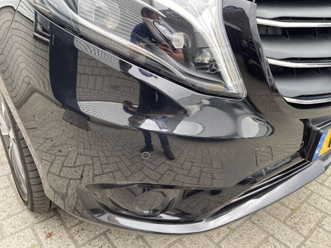 Mercedes-Benz Vito 116 CDI automaat Lang L2H1 / DC 5 persoons / vaste prijs rijklaar € 30.950 ex btw / lease vanaf € / bruin leer ! / airco / cruise / achterdeuren / trekhaak 2500 kg