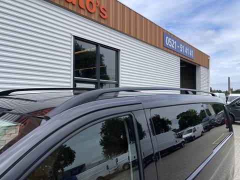 Mercedes-Benz Vito 116 CDI automaat Lang L2H1 / DC 5 persoons / vaste prijs rijklaar € 30.950 ex btw / lease vanaf € / bruin leer ! / airco / cruise / achterdeuren / trekhaak 2500 kg