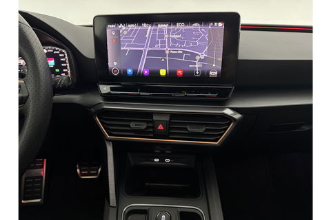 CUPRA Leon Sportstourer 1.4 e-Hybrid VZ Performance 245PK Pano Memory Sfeerverl. LED Camera Carplay Virtual Clima Cruise 19"LMV Navi PDC