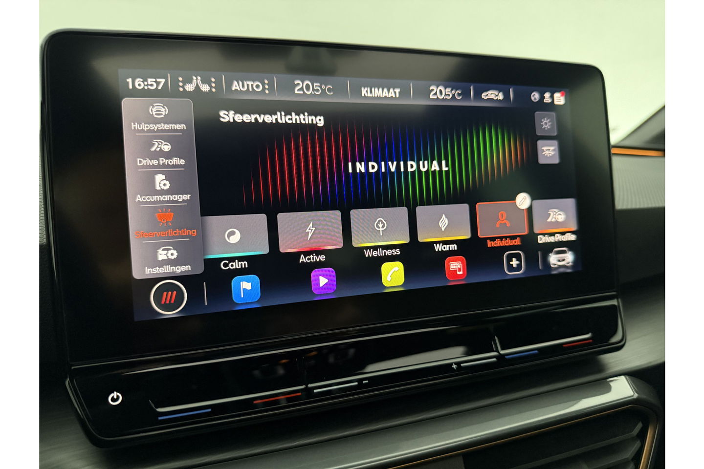 CUPRA Leon Sportstourer 1.4 e-Hybrid VZ Performance 245PK Pano Memory Sfeerverl. LED Camera Carplay Virtual Clima Cruise 19"LMV Navi PDC