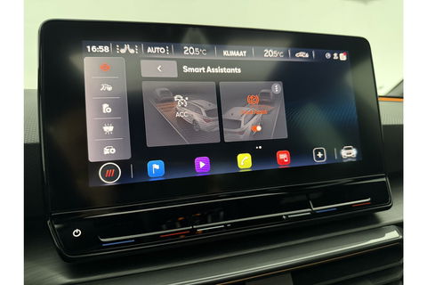 CUPRA Leon Sportstourer 1.4 e-Hybrid VZ Performance 245PK Pano Memory Sfeerverl. LED Camera Carplay Virtual Clima Cruise 19"LMV Navi PDC
