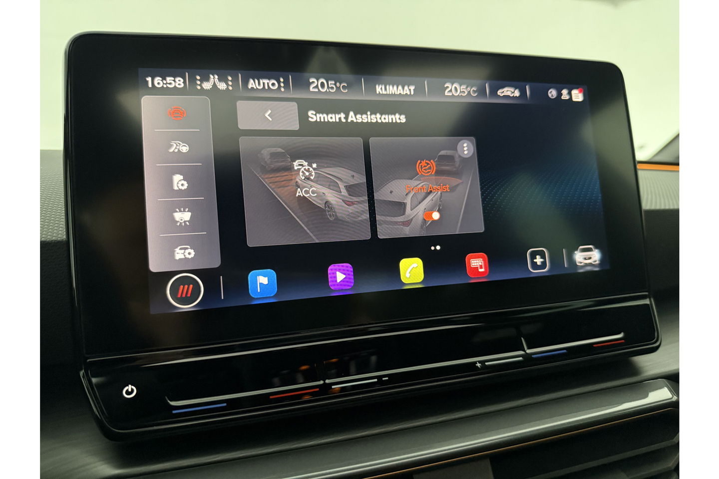 CUPRA Leon Sportstourer 1.4 e-Hybrid VZ Performance 245PK Pano Memory Sfeerverl. LED Camera Carplay Virtual Clima Cruise 19"LMV Navi PDC