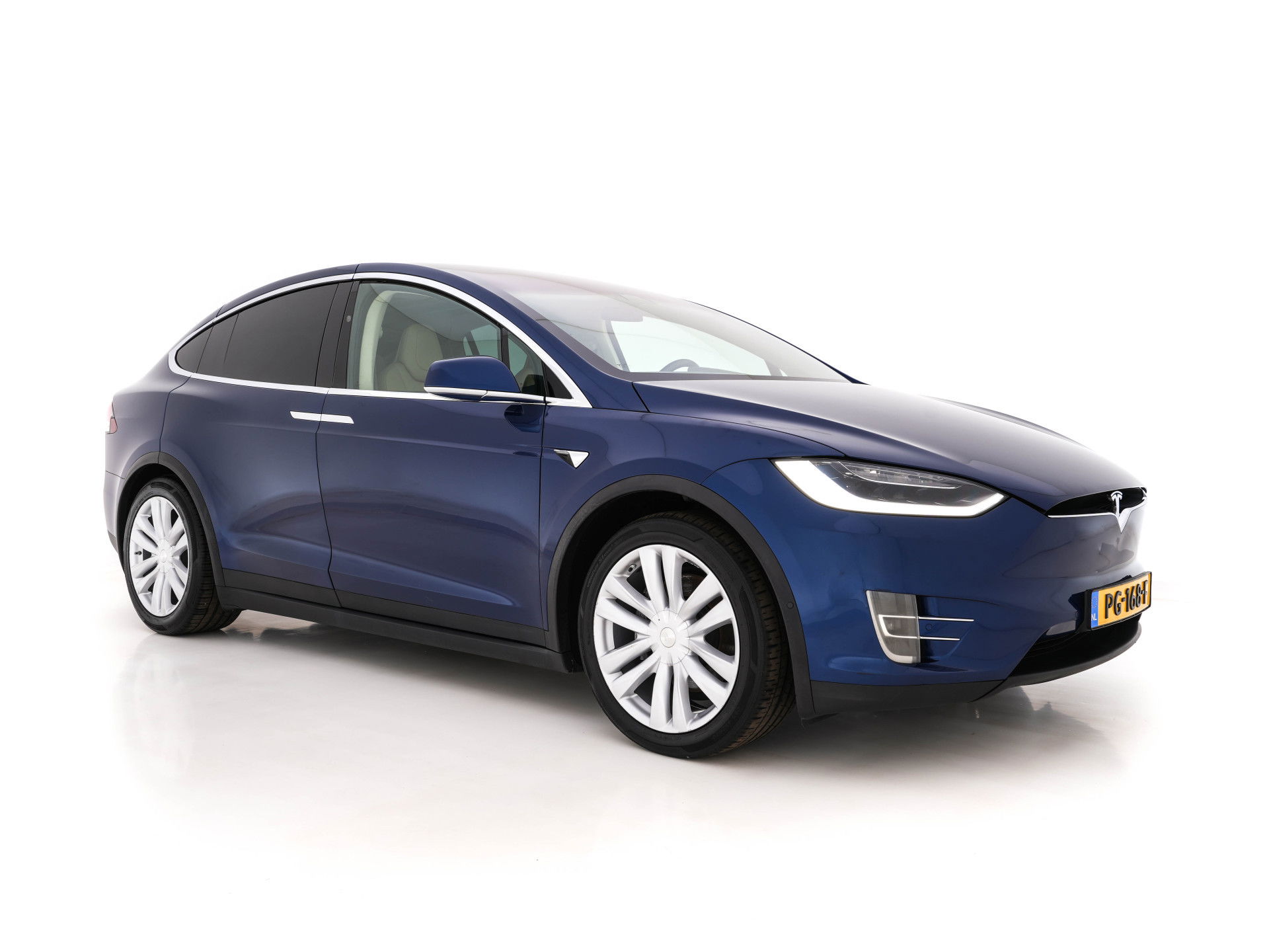 Tesla Model X 100D AWD [ 3-Fase ] Aut. *AUTOPILOT | LUXURY-LEATHER | NAVI-FULLMAP | FULL-LED | AIR-SUSPENSION | DIGI-COCKPIT | KEYLESS | CAMERA | DAB+ | HEATED-SPORT-SEATS | TOWBAR | CCS-FASTLOADER | 20''ALU*