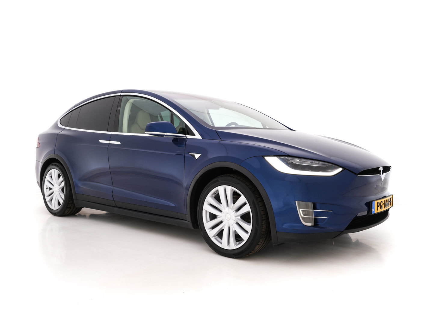 Tesla Model X 100D AWD [ 3-Fase ] Aut. *AUTOPILOT | LUXURY-LEATHER | NAVI-FULLMAP | FULL-LED | AIR-SUSPENSION | DIGI-COCKPIT | KEYLESS | CAMERA | DAB+ | HEATED-SPORT-SEATS | TOWBAR | CCS-FASTLOADER | 20''ALU*