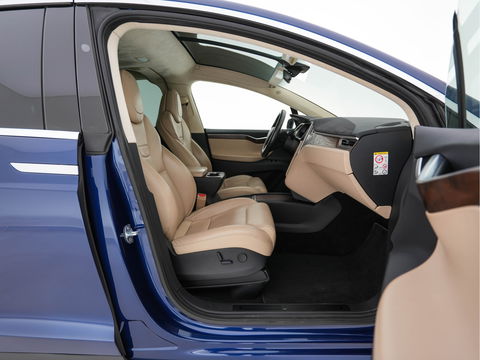 Tesla Model X 100D AWD [ 3-Fase ] Aut. *AUTOPILOT | LUXURY-LEATHER | NAVI-FULLMAP | FULL-LED | AIR-SUSPENSION | DIGI-COCKPIT | KEYLESS | CAMERA | DAB+ | HEATED-SPORT-SEATS | TOWBAR | CCS-FASTLOADER | 20''ALU*