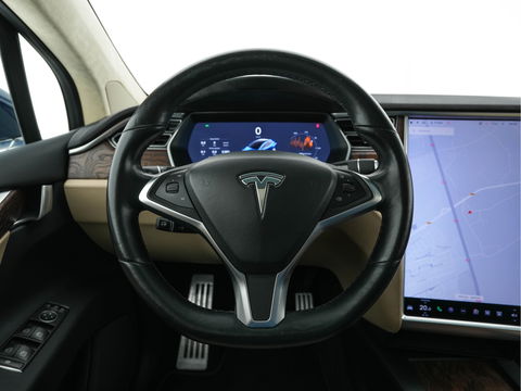 Tesla Model X 100D AWD [ 3-Fase ] Aut. *AUTOPILOT | LUXURY-LEATHER | NAVI-FULLMAP | FULL-LED | AIR-SUSPENSION | DIGI-COCKPIT | KEYLESS | CAMERA | DAB+ | HEATED-SPORT-SEATS | TOWBAR | CCS-FASTLOADER | 20''ALU*