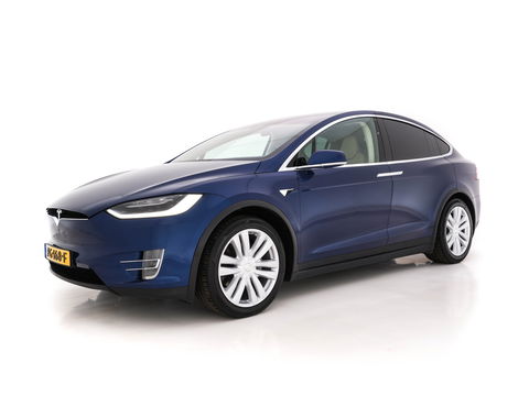 Tesla Model X 100D AWD [ 3-Fase ] Aut. *AUTOPILOT | LUXURY-LEATHER | NAVI-FULLMAP | FULL-LED | AIR-SUSPENSION | DIGI-COCKPIT | KEYLESS | CAMERA | DAB+ | HEATED-SPORT-SEATS | TOWBAR | CCS-FASTLOADER | 20''ALU*