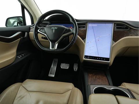 Tesla Model X 100D AWD [ 3-Fase ] Aut. *AUTOPILOT | LUXURY-LEATHER | NAVI-FULLMAP | FULL-LED | AIR-SUSPENSION | DIGI-COCKPIT | KEYLESS | CAMERA | DAB+ | HEATED-SPORT-SEATS | TOWBAR | CCS-FASTLOADER | 20''ALU*