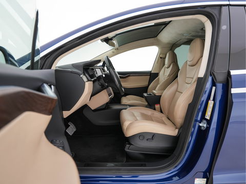 Tesla Model X 100D AWD [ 3-Fase ] Aut. *AUTOPILOT | LUXURY-LEATHER | NAVI-FULLMAP | FULL-LED | AIR-SUSPENSION | DIGI-COCKPIT | KEYLESS | CAMERA | DAB+ | HEATED-SPORT-SEATS | TOWBAR | CCS-FASTLOADER | 20''ALU*