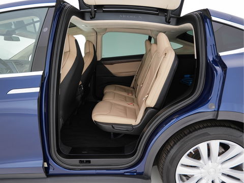 Tesla Model X 100D AWD [ 3-Fase ] Aut. *AUTOPILOT | LUXURY-LEATHER | NAVI-FULLMAP | FULL-LED | AIR-SUSPENSION | DIGI-COCKPIT | KEYLESS | CAMERA | DAB+ | HEATED-SPORT-SEATS | TOWBAR | CCS-FASTLOADER | 20''ALU*