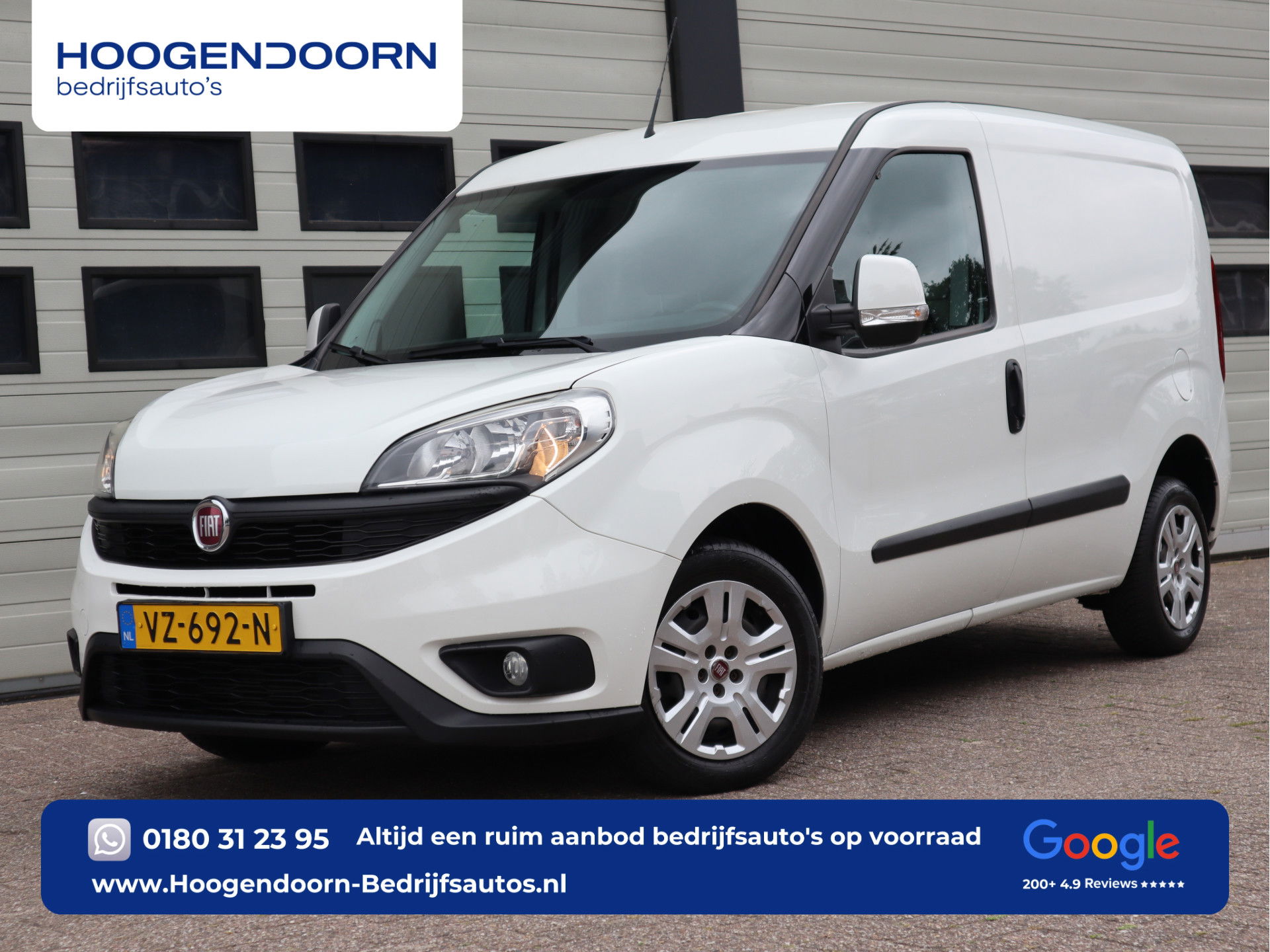 Fiat Dobló Cargo 1.3 MJ 95pk Euro 6 - Navi - Airco - Trekhaak - NAP