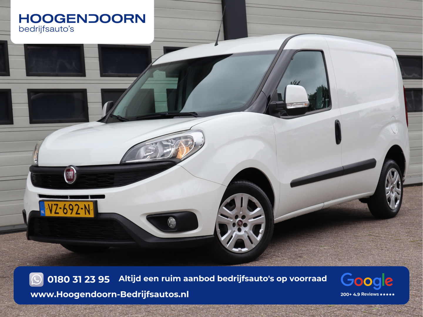 Fiat Dobló Cargo 1.3 MJ 95pk Euro 6 - Navi - Airco - Trekhaak - NAP