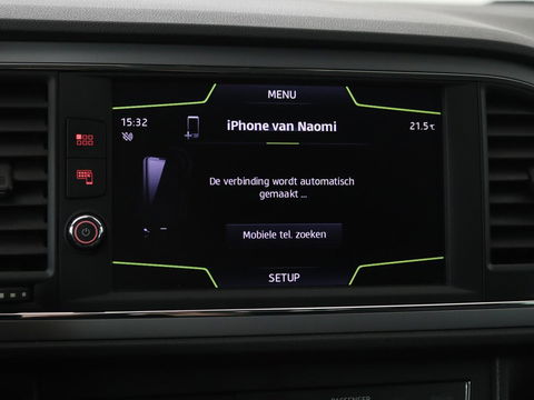 SEAT Leon 1.0 TSI Style Intens | Automaat | Carplay | Navigatie | Keyless | Parkeerhulp | Climate control | Cruise control | Bluetooth