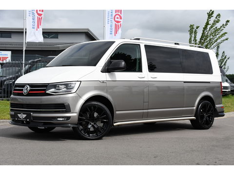 Volkswagen Transporter 2.0 TDI L2H1 DC Highline Adaptieve Cruise, Camera, 204PK, Automaat, LED, Electrische deur, Leder, Uniek!