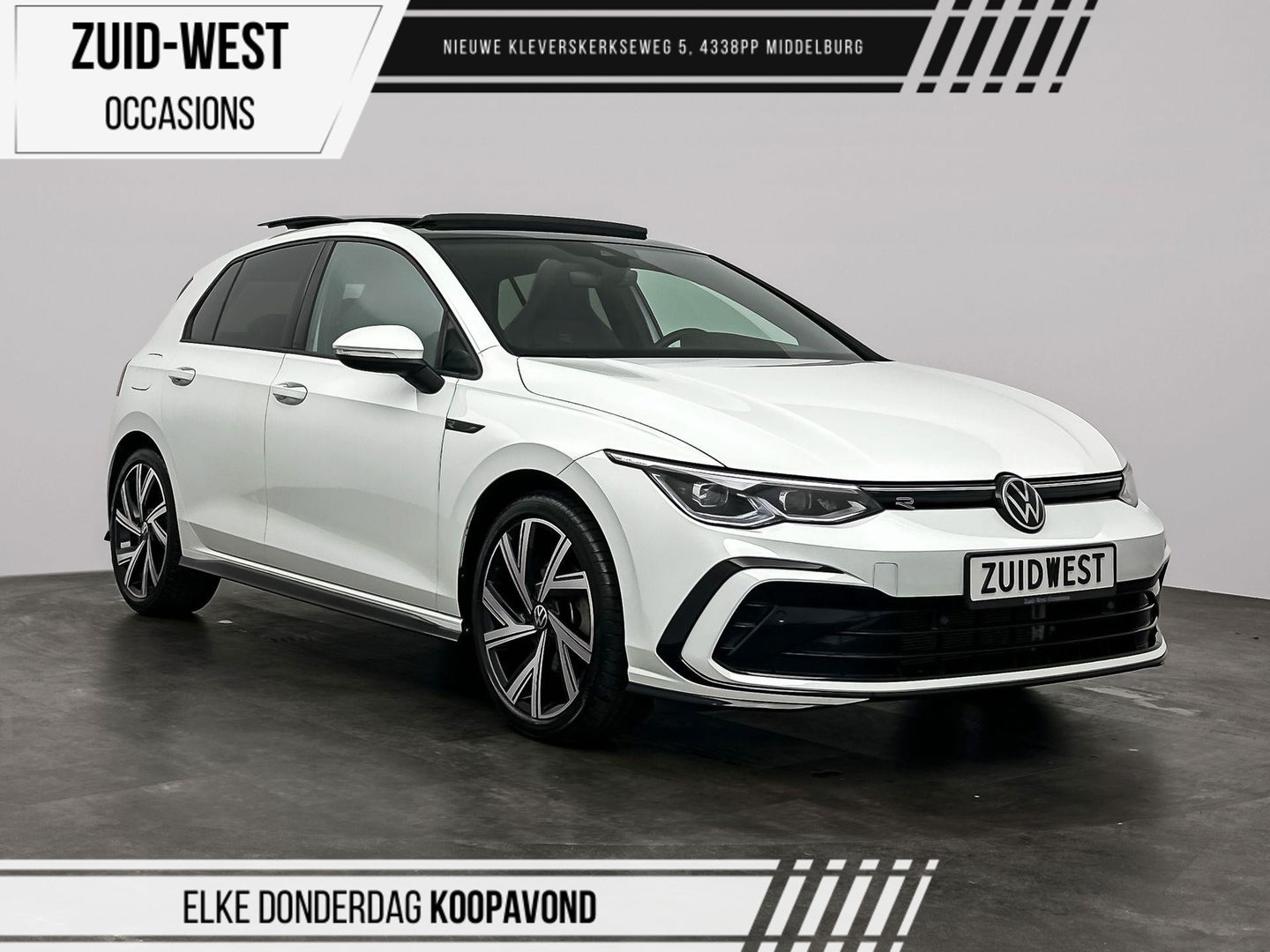 Volkswagen Golf 1.5 eTSI R-Line Pano ACC IQ Camera Sfeer