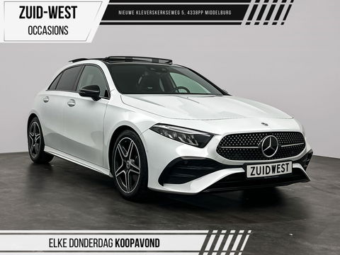 Mercedes-Benz A-Klasse 200 AMG Premium Pano ACC Sfeer Camera