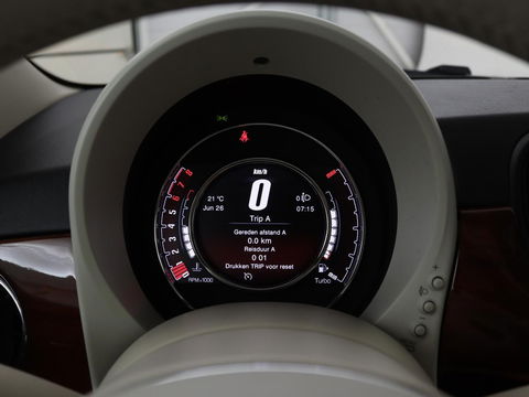 Fiat 500 0.9 TwinAir Turbo Riva | Panoramadak | Leder | Climate control | Navigatie | Cruise control | Parkeerhulp | NR. 002/100
