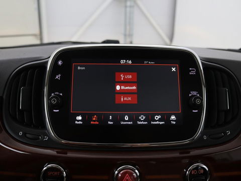 Fiat 500 0.9 TwinAir Turbo Riva | Panoramadak | Leder | Climate control | Navigatie | Cruise control | Parkeerhulp | NR. 002/100