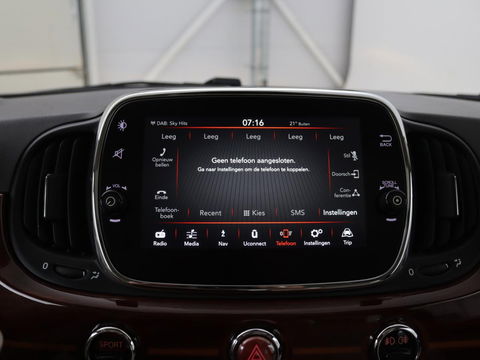 Fiat 500 0.9 TwinAir Turbo Riva | Panoramadak | Leder | Climate control | Navigatie | Cruise control | Parkeerhulp | NR. 002/100