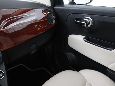 Fiat 500 0.9 TwinAir Turbo Riva | Panoramadak | Leder | Climate control | Navigatie | Cruise control | Parkeerhulp | NR. 002/100