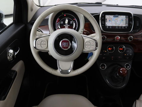 Fiat 500 0.9 TwinAir Turbo Riva | Panoramadak | Leder | Climate control | Navigatie | Cruise control | Parkeerhulp | NR. 002/100