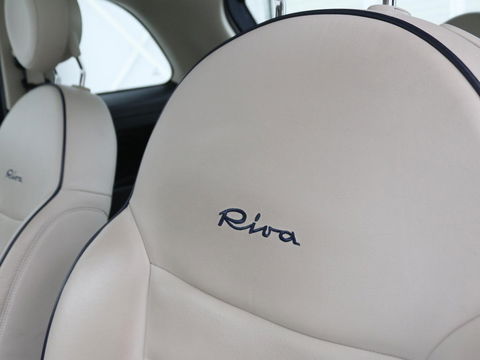 Fiat 500 0.9 TwinAir Turbo Riva | Panoramadak | Leder | Climate control | Navigatie | Cruise control | Parkeerhulp | NR. 002/100