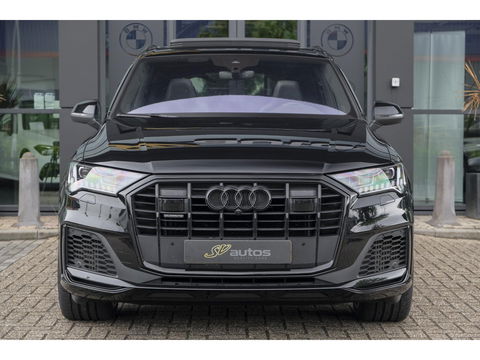 Audi Q7 55 TFSIe 380pk Quattro Panoramadak Luchtvering RS-Leder ACC BlackOptic VirtualCockpit Navi-High Matrix Keyless Camera 22''