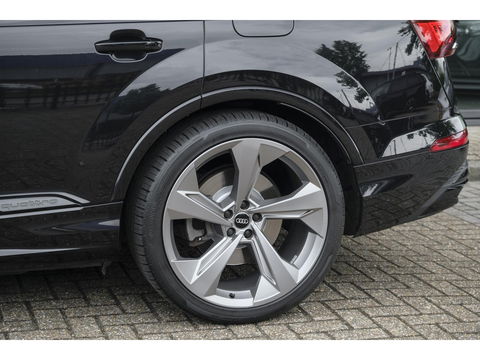 Audi Q7 55 TFSIe 380pk Quattro Panoramadak Luchtvering RS-Leder ACC BlackOptic VirtualCockpit Navi-High Matrix Keyless Camera 22''