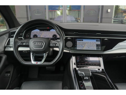 Audi Q7 55 TFSIe 380pk Quattro Panoramadak Luchtvering RS-Leder ACC BlackOptic VirtualCockpit Navi-High Matrix Keyless Camera 22''