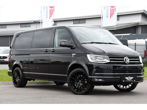 Volkswagen Transporter 2.0 TDI L2H1 DC Highline Adaptieve Cruise, LED, Carplay, NAVI, 204pk, Automaat, Uniek!