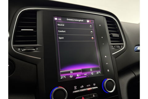 Renault Mégane 1.6 TCe GT Bose 206PK Camera LED Sfeer Carplay Clima Cruise Virtual Navigatie PDC 18"LMV