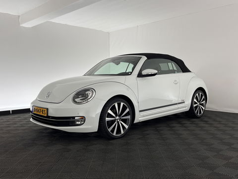 Volkswagen Beetle Cabriolet 1.6 TDI Design Cup Aut. *LUXURY-LEATHER | FENDER-AUDIO | CARPLAY | COMFORT-SEATS | HEATED-SEATS | ECC | SHIFTPADDLES | PDC | AIRSCARF | CRUISE | 19''ALU*