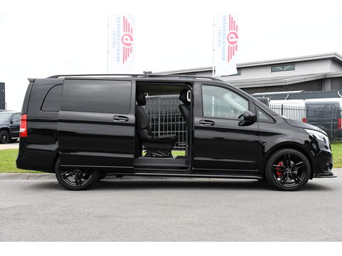 Mercedes-Benz Vito 119 CDI L3 DC Black Edition Cruise, Camera, Carplay, Leder, 190PK, LED, 2x Elektrische Schuifdeur, Uniek!