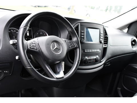 Mercedes-Benz Vito 119 CDI L3 DC Black Edition Cruise, Camera, Carplay, Leder, 190PK, LED, 2x Elektrische Schuifdeur, Uniek!