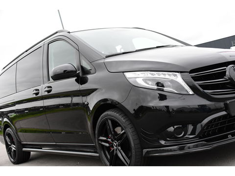 Mercedes-Benz Vito 119 CDI L3 DC Black Edition Cruise, Camera, Carplay, Leder, 190PK, LED, 2x Elektrische Schuifdeur, Uniek!
