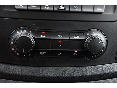 Mercedes-Benz Vito 119 CDI L3 DC Black Edition Cruise, Camera, Carplay, Leder, 190PK, LED, 2x Elektrische Schuifdeur, Uniek!