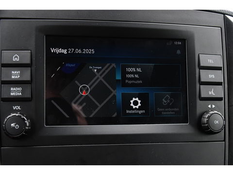 Mercedes-Benz Vito 119 CDI L3 DC Black Edition Cruise, Camera, Carplay, Leder, 190PK, LED, 2x Elektrische Schuifdeur, Uniek!