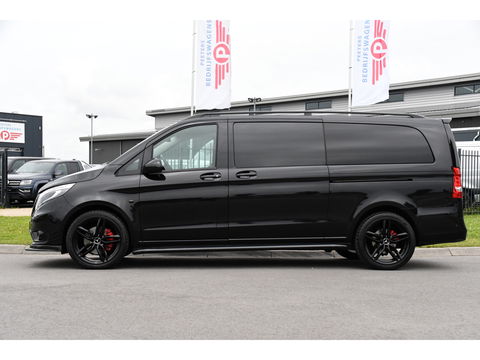 Mercedes-Benz Vito 119 CDI L3 DC Black Edition Cruise, Camera, Carplay, Leder, 190PK, LED, 2x Elektrische Schuifdeur, Uniek!