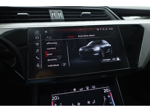 Audi e-tron e-tron 55 quattro advanced 95 kWh | Pano | HUD | Soft Close | Bang & Olufsen | Stoelventilatie | Afn. Trekhaak