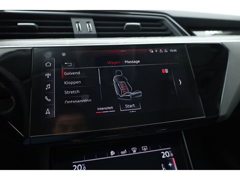 Audi e-tron e-tron 55 quattro advanced 95 kWh | Pano | HUD | Soft Close | Bang & Olufsen | Stoelventilatie | Afn. Trekhaak