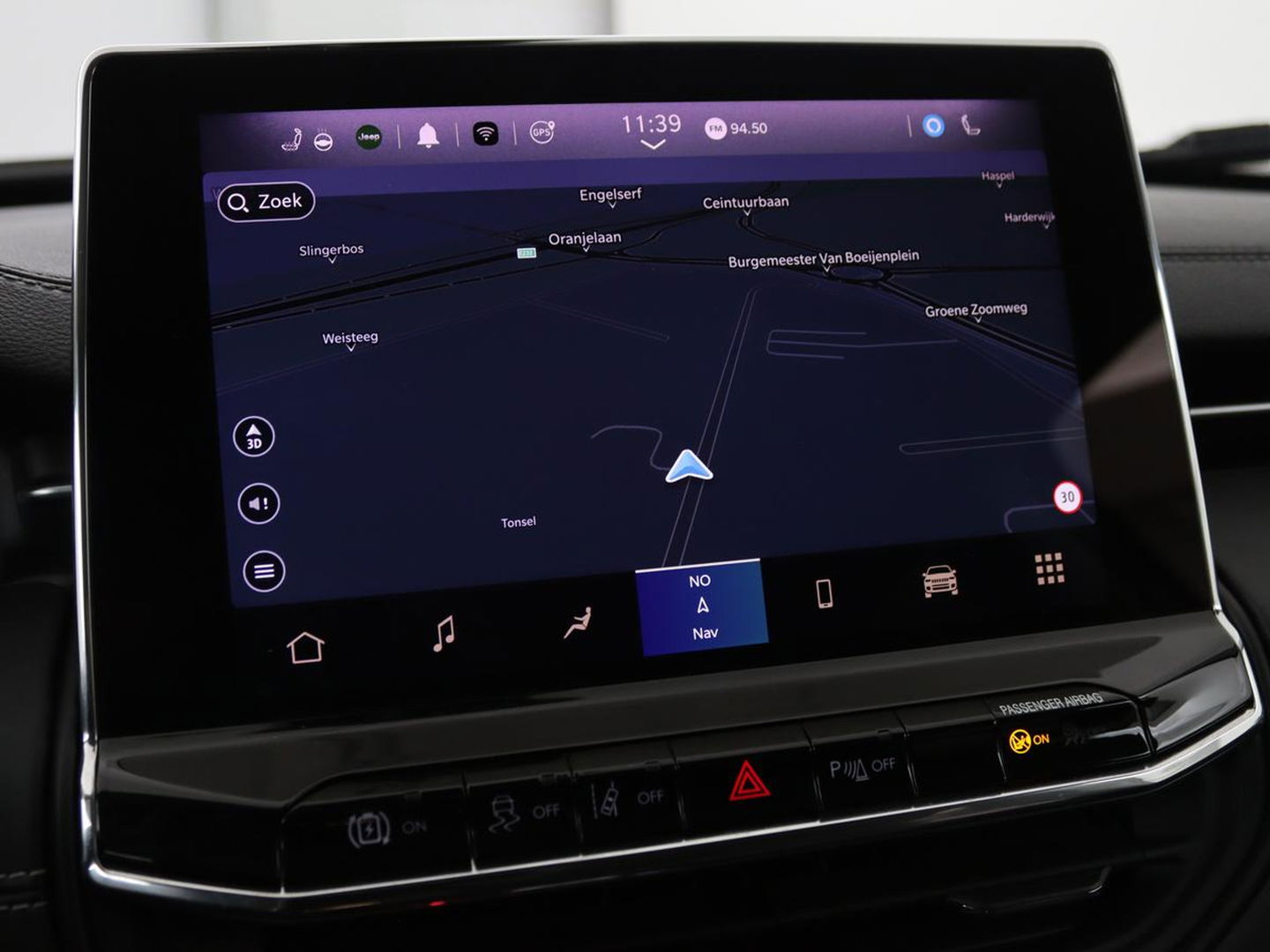 Jeep Compass 4xe 240 Plug-in Hybride Electric S | Leder | Stoel & stuurverwarming | Camera | Adaptive cruise | Carplay | Navigatie