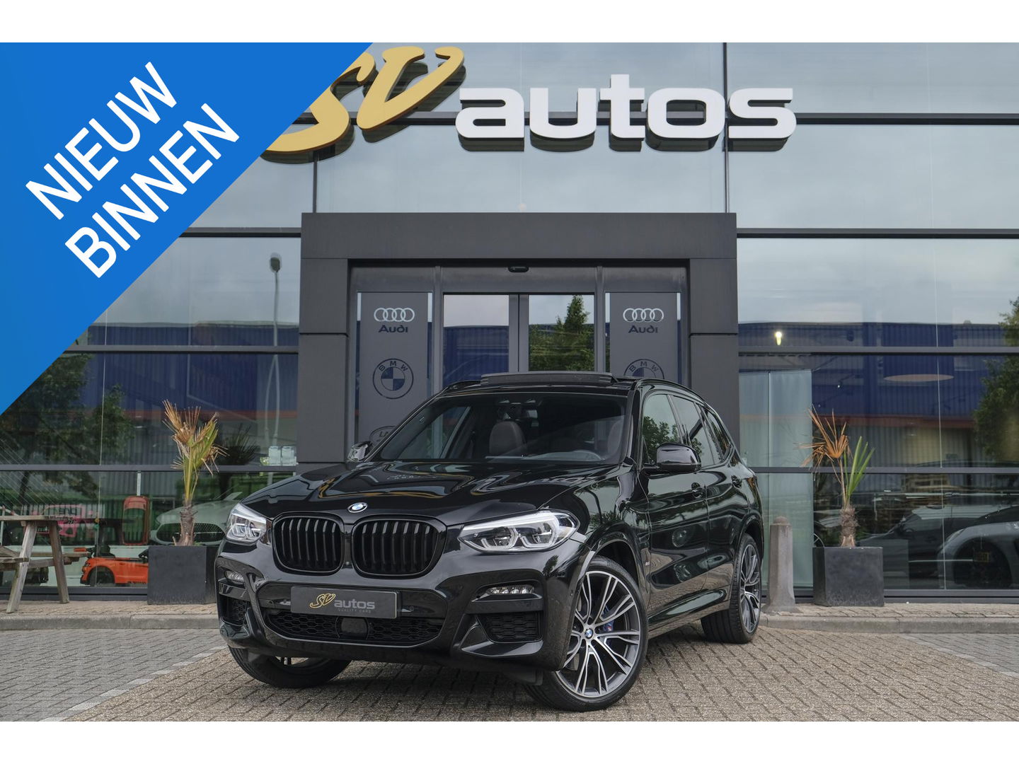BMW X3 xDrive30e 292pk M-Sport Panoramadak Driving assistant plus 360 camera 1e Eigenaar NLauto 21" LMV
