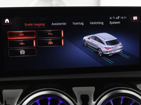 Mercedes-Benz CLA-Klasse Shooting Brake 250e Business Solution AMG Limited | Adaptive cruise | Stoelverwarming | Carplay | Sfeerverlichting | Leder/Alcantara | Navigatie | Full LED